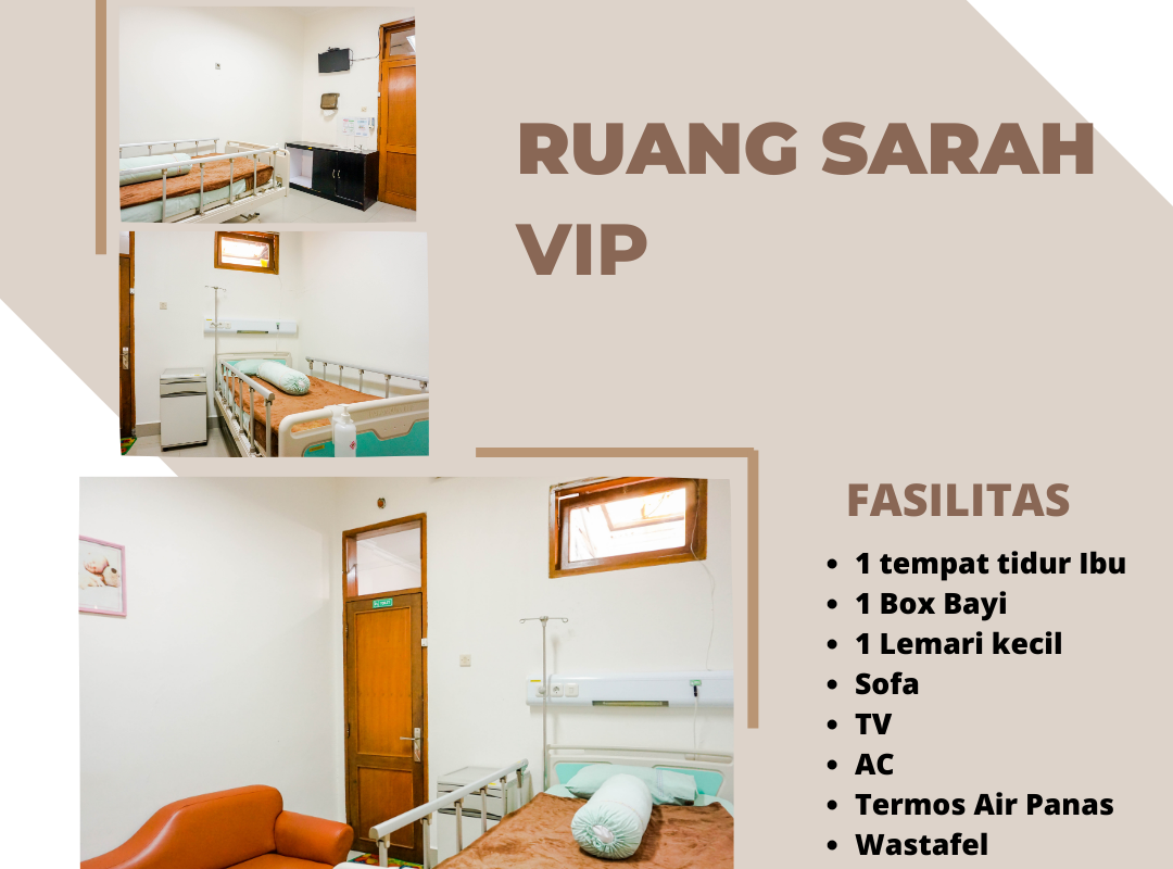 RUANG PERAWATAN SARAH/ KEBIDANAN
